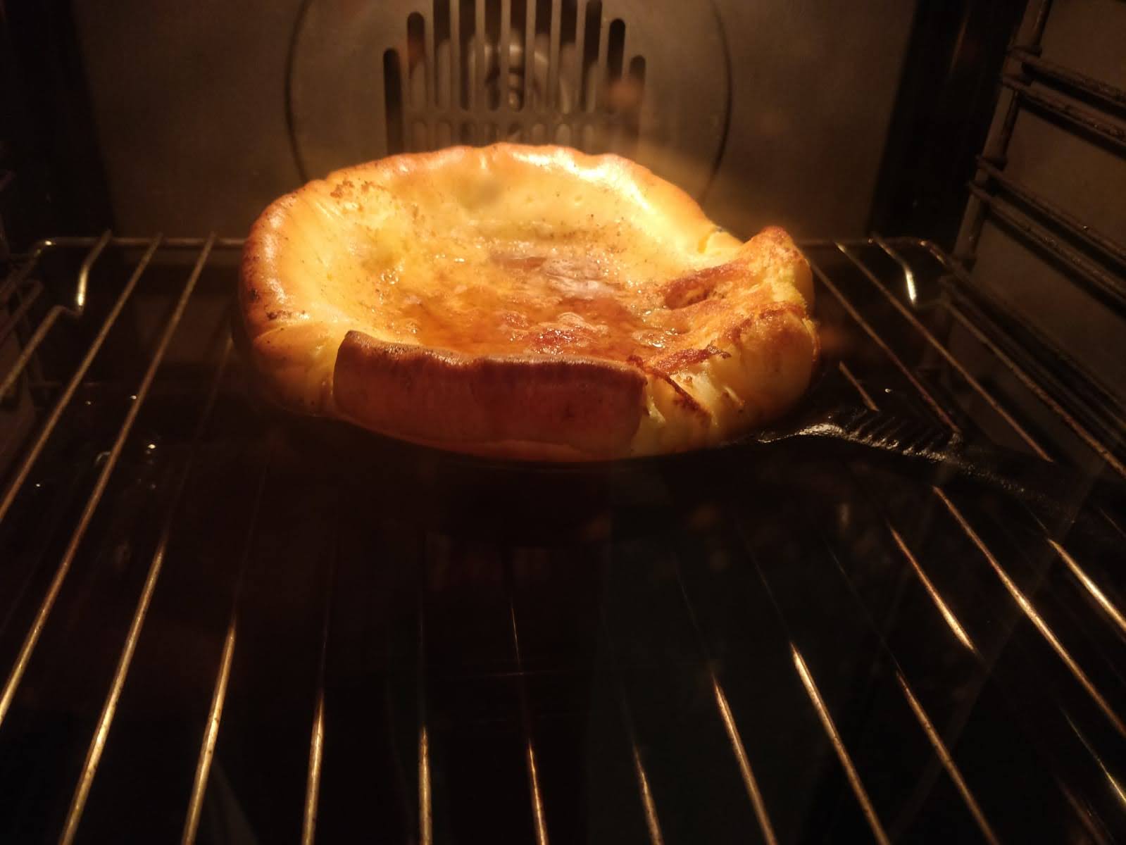 Dutch Baby in de oven