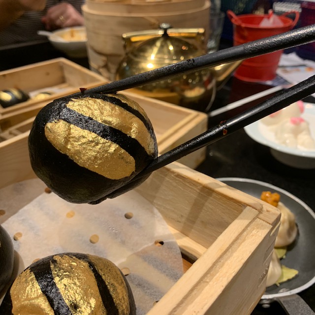 gold dim sum